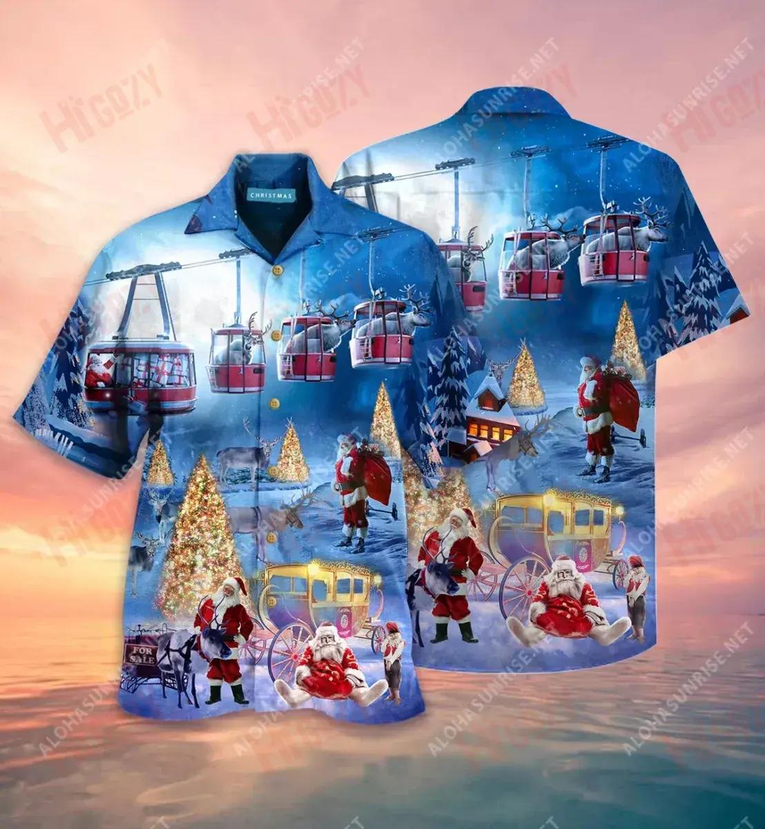 Beannachtaí na Nollag Shona Holi-Yays Léine Gearr Muinchille Laethanta Saoire Léinte T Haváíacha Léinte haváíais Oirbheartaíochta D'Fhir, Bronntanas Léine Haváíais, Bronntanas Nollag