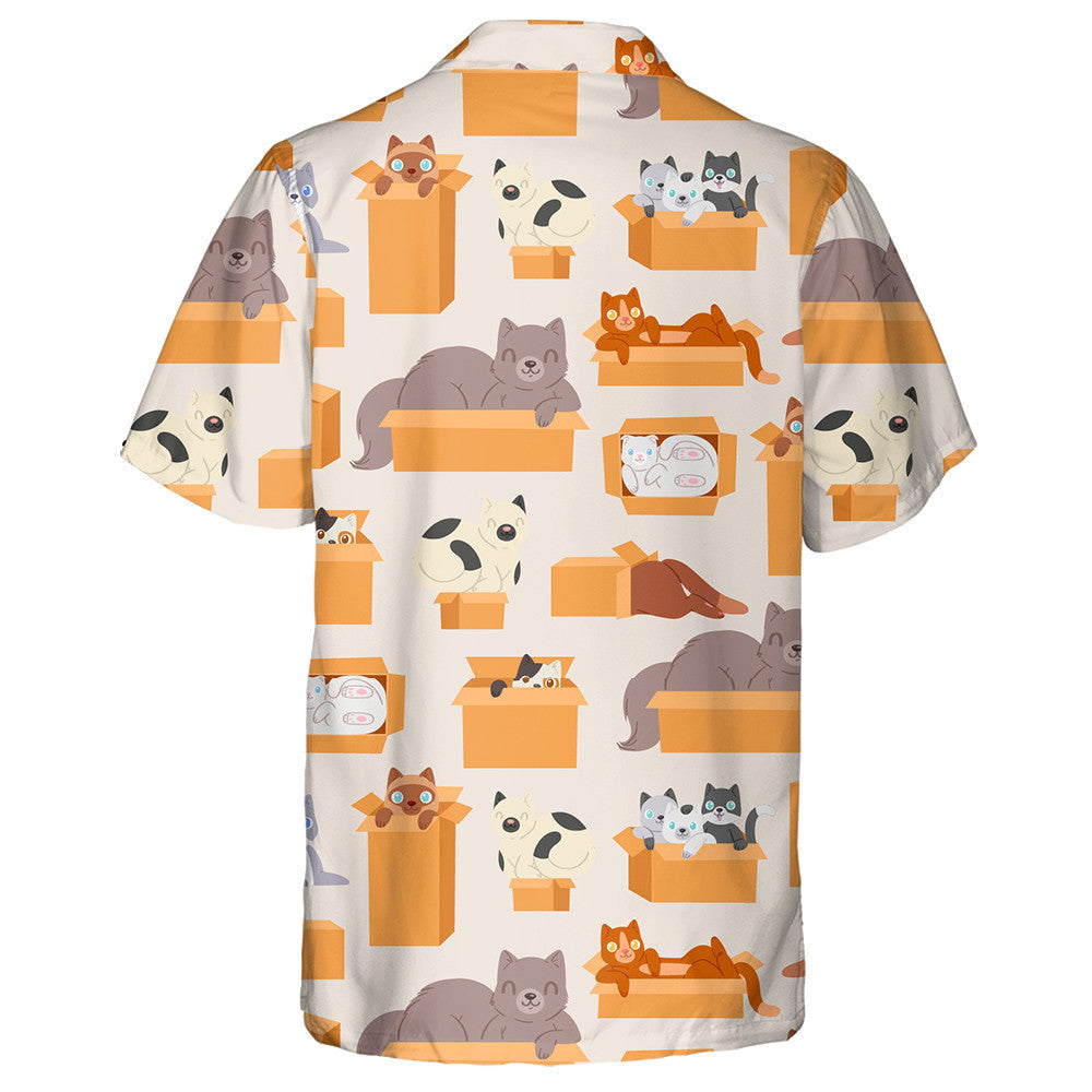 Cait I mBoscaí Iompair Chairtchláir Léine Haváís Cartún, haváís le haghaidh bronntanais