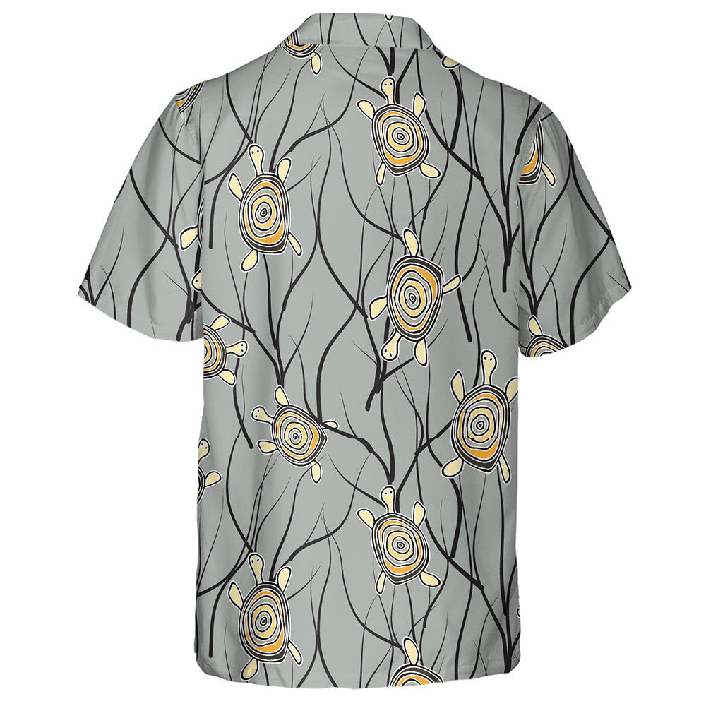 Simple Trendy Turtle And Clown Fish Hawaiian Shirt,Hawaiian Shirt Gift, Christmas Gift