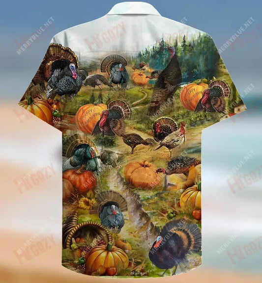Be Turkey Short Hawaiian Shirt Ocean Short Sleeve Custom Hawaiian Shirts Crazy Shirts Hawaii,Hawaiian Shirt Gift, Christmas Gift