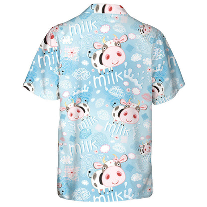 Ba Shona Shona Agus Bainne ar Chúlra Gorm Léine Haváí, Bronntanas Léine Haváíais, Bronntanas Nollag