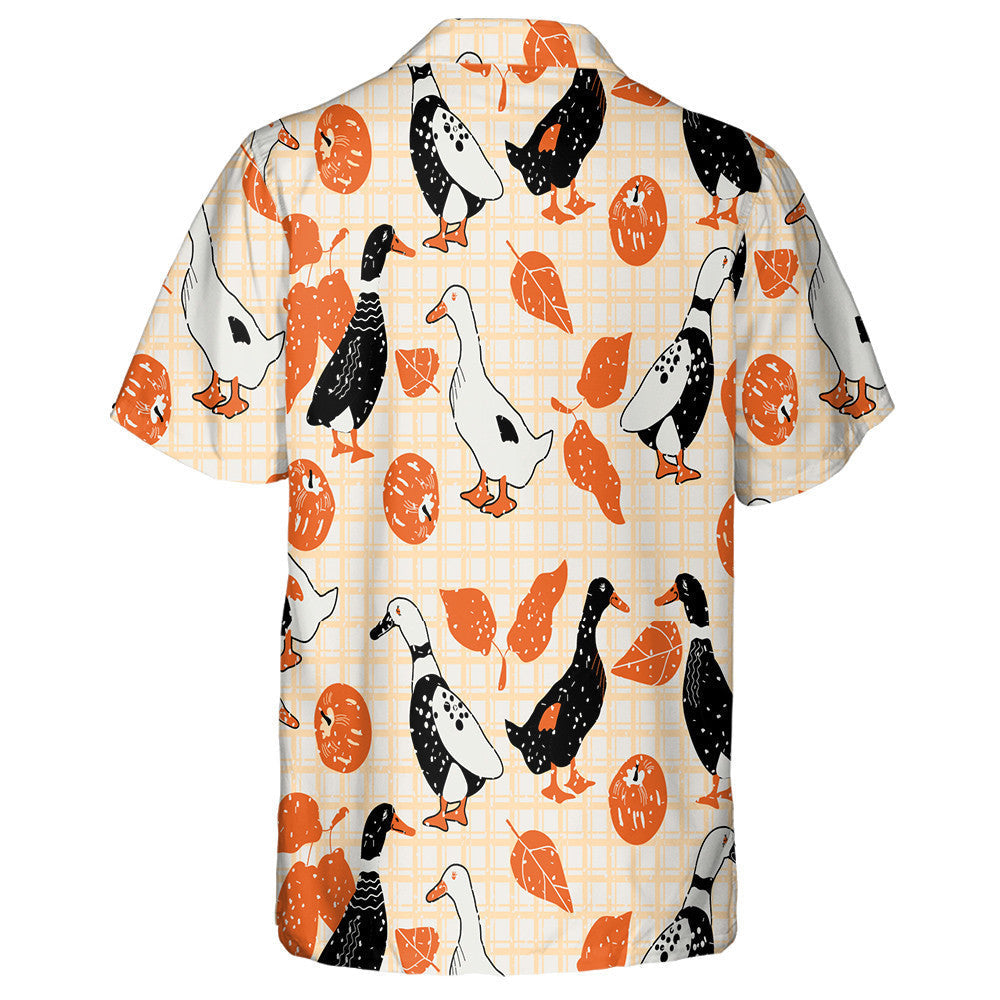 Cúlra Checkered Lacha Cartúin Agus Úlla Léine Haváís, Haváise le haghaidh Bronntanais