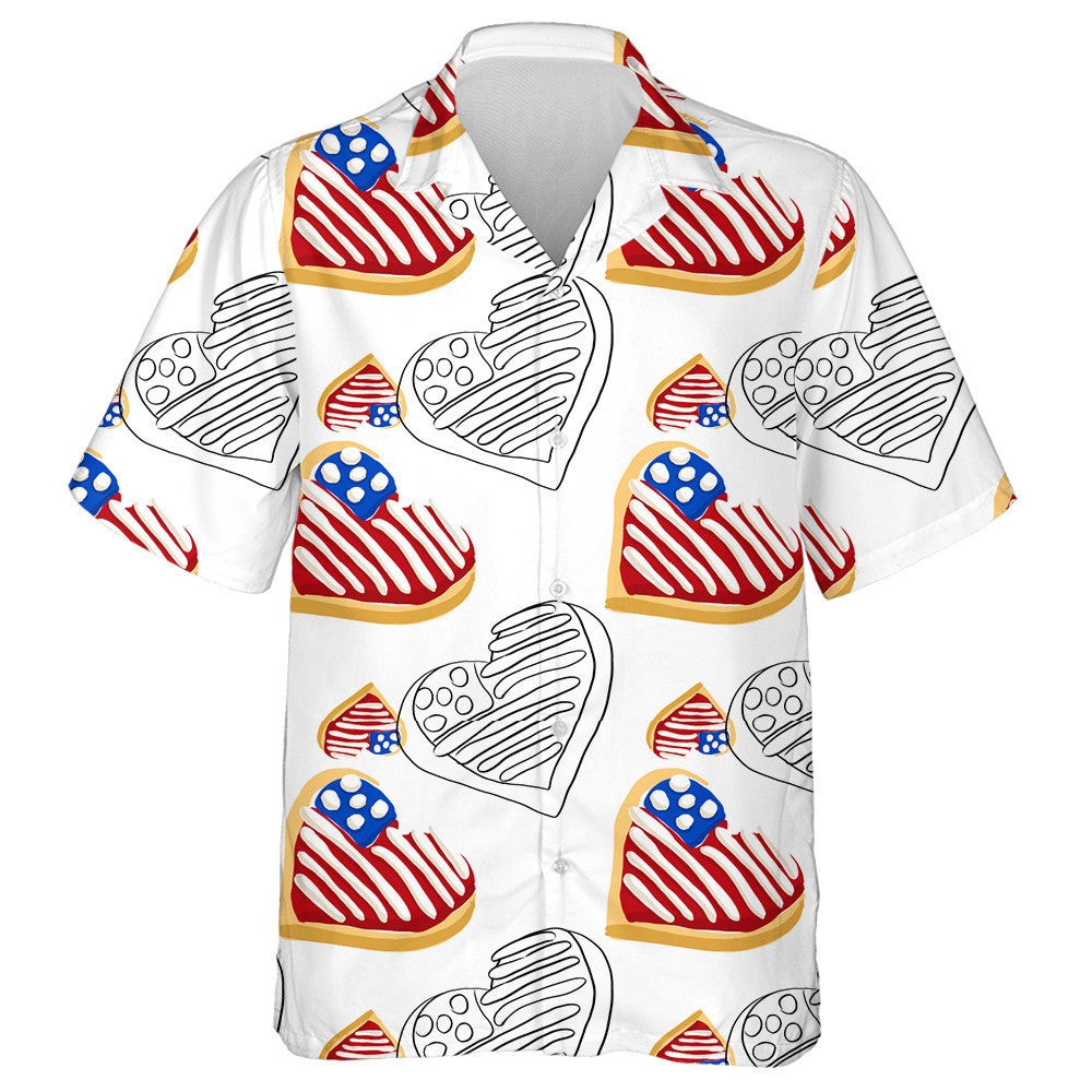 Fianáin Milse Siúcra Le hUachtar Reoite Léine Haváís Bratach Mheiriceá, Bronntanas Léine Haváís, Bronntanas Nollag