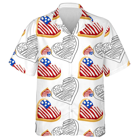 Fianáin Milse Siúcra Le hUachtar Reoite Léine Haváís Bratach Mheiriceá, Bronntanas Léine Haváís, Bronntanas Nollag