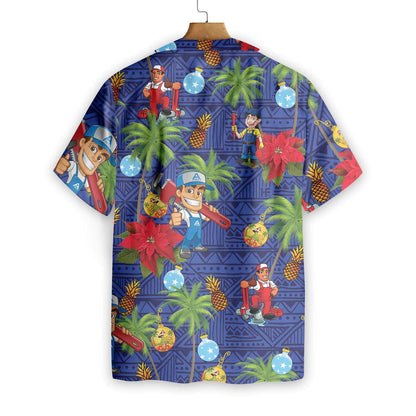 Cool Jesus American Eagle Trucker Design Hawaiian Shirt,Hawaiian Shirt Gift, Christmas Gift