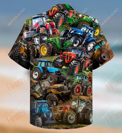 Ní féidir liom sníomh orm Aisling Is Tarracóir Unisex Léine Haváíais Muinchille Samhraidh Gearr Léinte Haváís Saincheaptha Léinte Greannmhar Haváis, Bronntanas Léine Haváís, Bronntanas Nollag