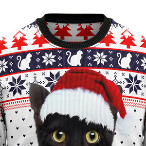 Meowy Christmas Ugly Christmas Sweater,Christmas Ugly Sweater,Christmas Gift,Gift Christmas 2024