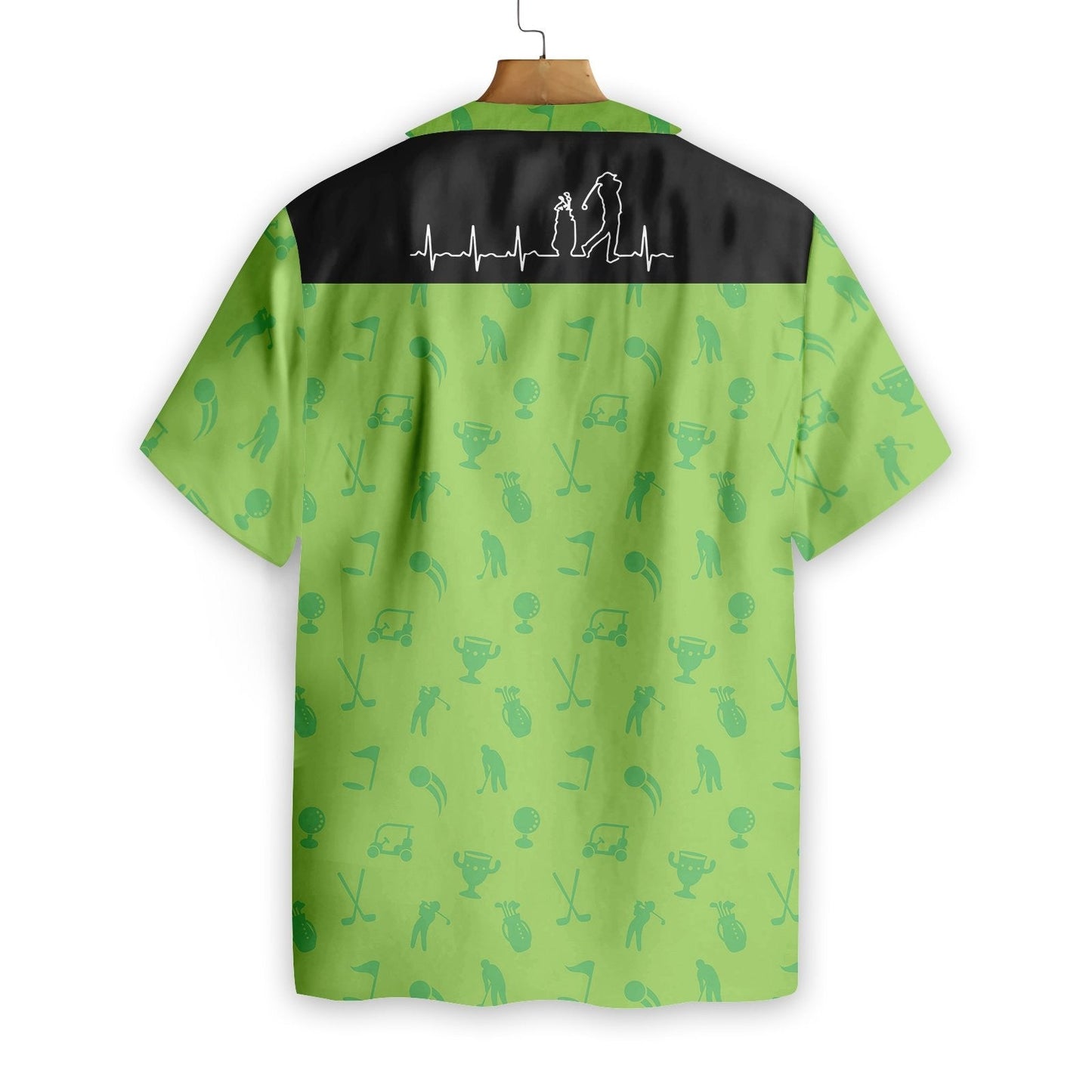 Gailf Heartbeat Lifeline Patrún beag bídeach ar Théama Glas Léine Haváís, Bronntanas Léine Haváís, Bronntanas Nollag