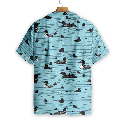 Duck Pattern Awesome Background Design Hawaiian Shirt,Hawaiian Shirt Gift, Christmas Gift