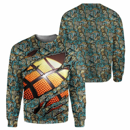 Basketball - 3D All Over Printed Shirt Tshirt Hoodie Apparel