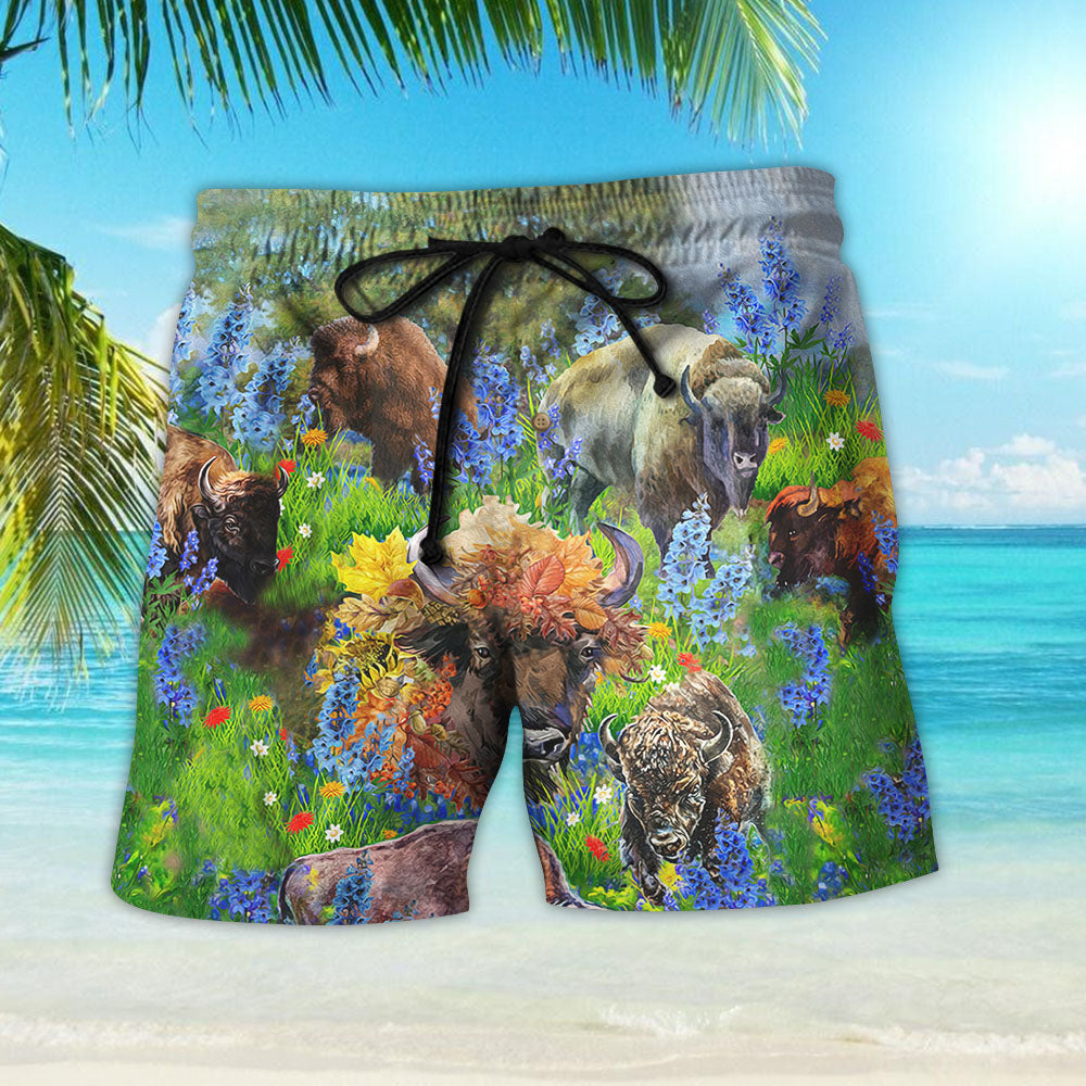 Buffalo Love Animals - Hawaiian Shirt,Hawaiian Shirt Gift, Christmas Gift