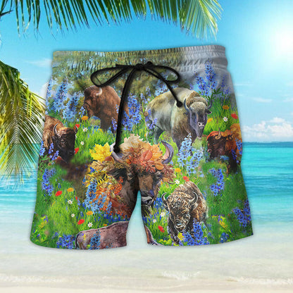 Buffalo Love Animals - Hawaiian Shirt,Hawaiian Shirt Gift, Christmas Gift