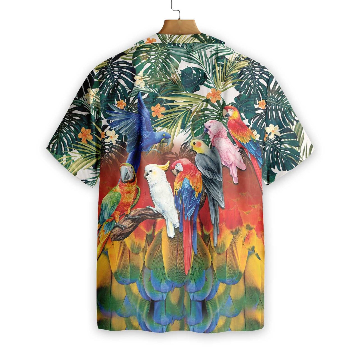 Bird Species Tropical Parrot Birds Hawaiian Shirt, Hawaiian For Gift