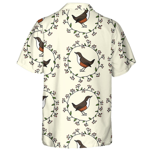 Éin Mhílse i bhfleasc bláthanna le duilleoga agus caora Léine haváíais, bronntanas Léine haváíais, bronntanas Nollag