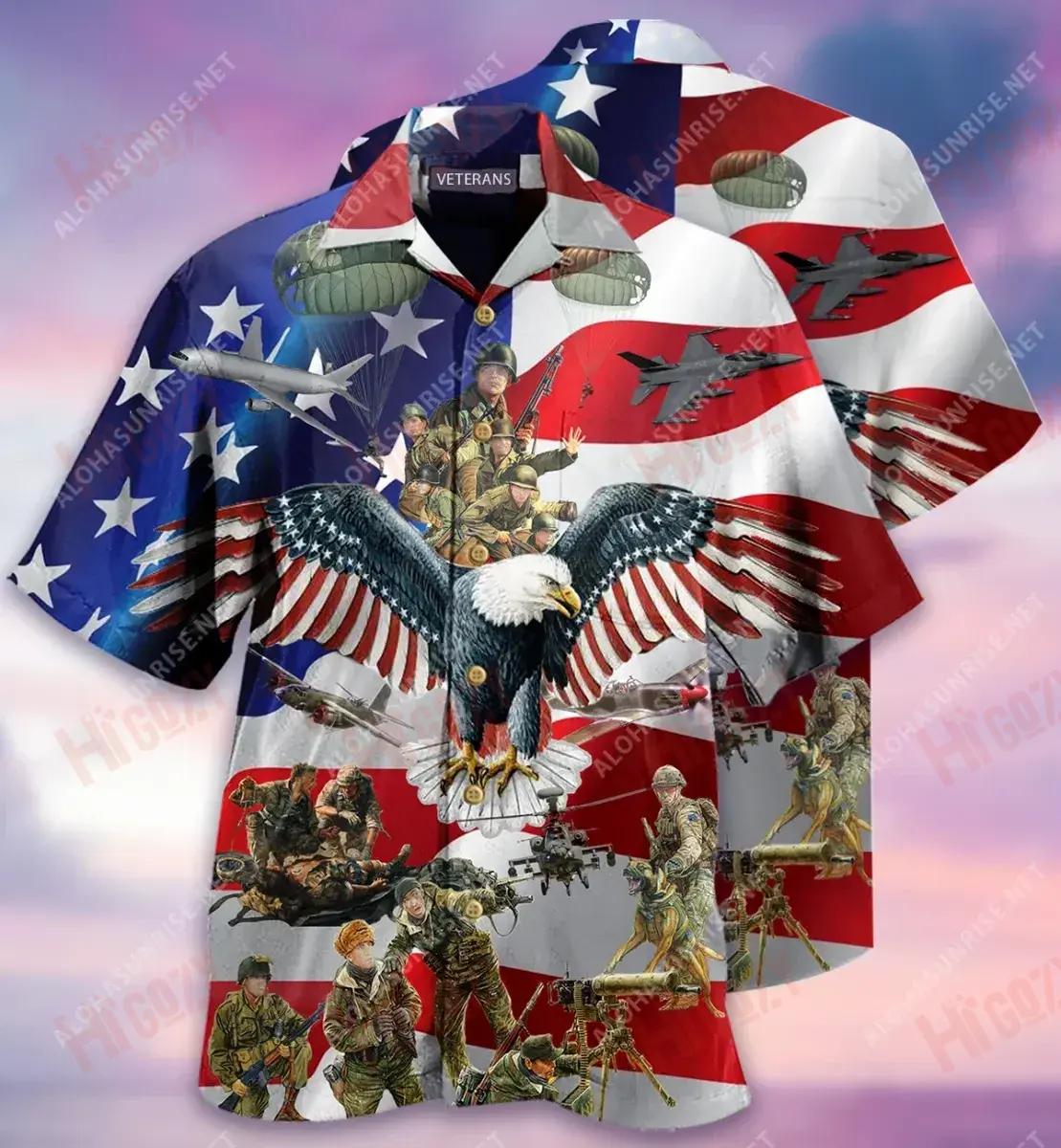 We Always Remember You Veterans Short Hawaiian Shirt Ocean Tropical Shirts Vintage Hawaiian Shirts Hawaiian Shirts For Women, Hawaiian Shirt Gift, Christmas Gift