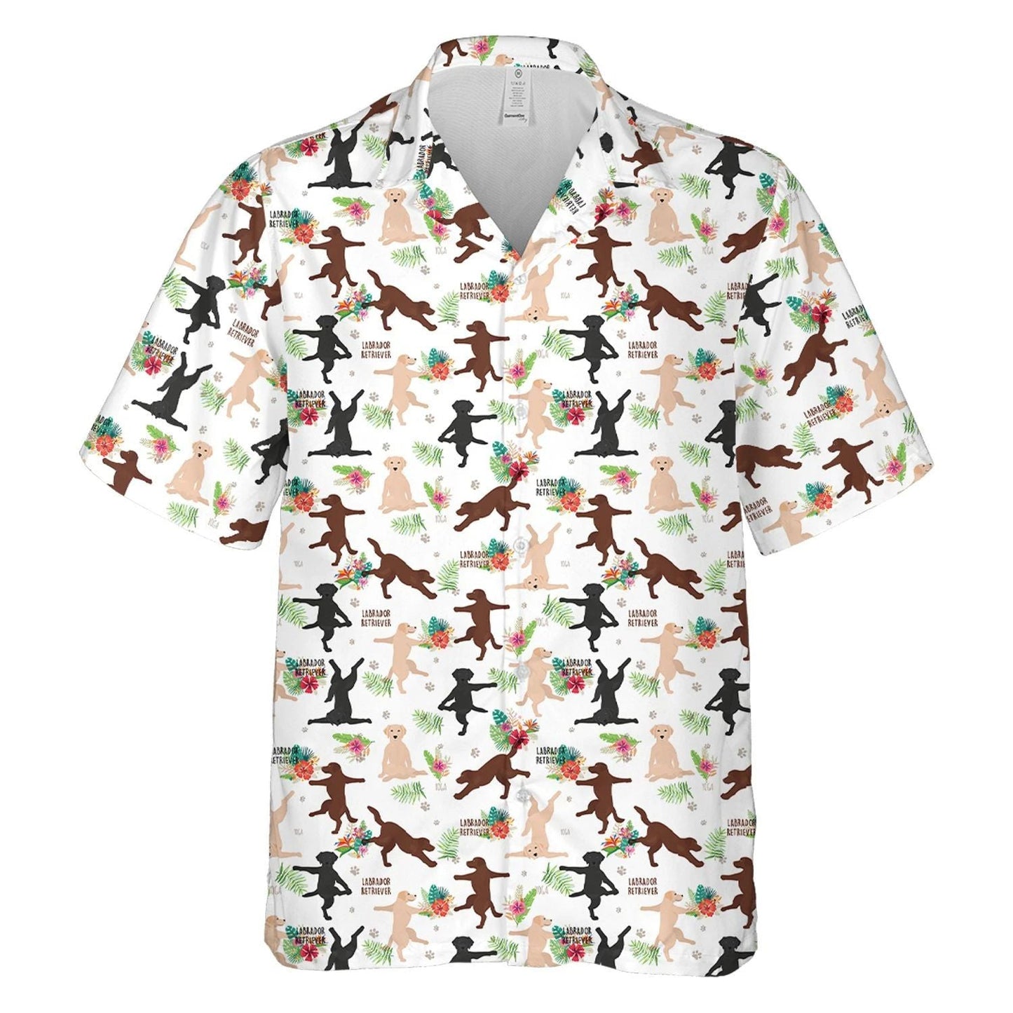 Labrador Retriever Lovers Madraí Patrún Smaointe Bronntanais Greannmhar Léine Haváís, Bronntanas Léine Haváíais, Bronntanas Nollag