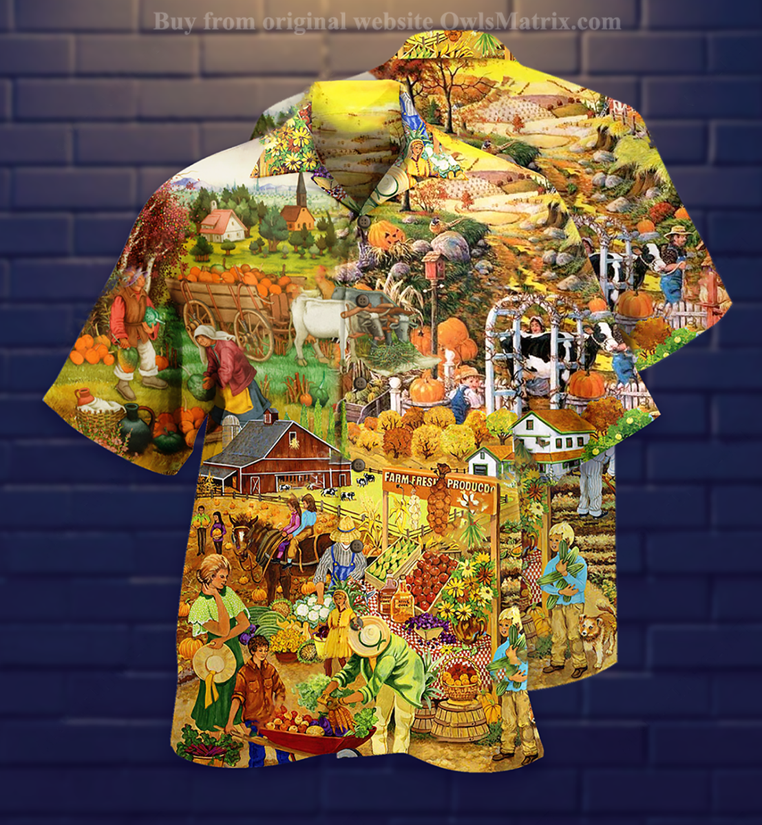 Feirmeoir Grá Feirme Laethúil - Léine Haváís Bronntanas Léine Haváís, Bronntanas Nollag