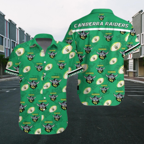 Canberra Raiders Hawaiian Shirt -Hawaiian Shirt Gift, Christmas Gift