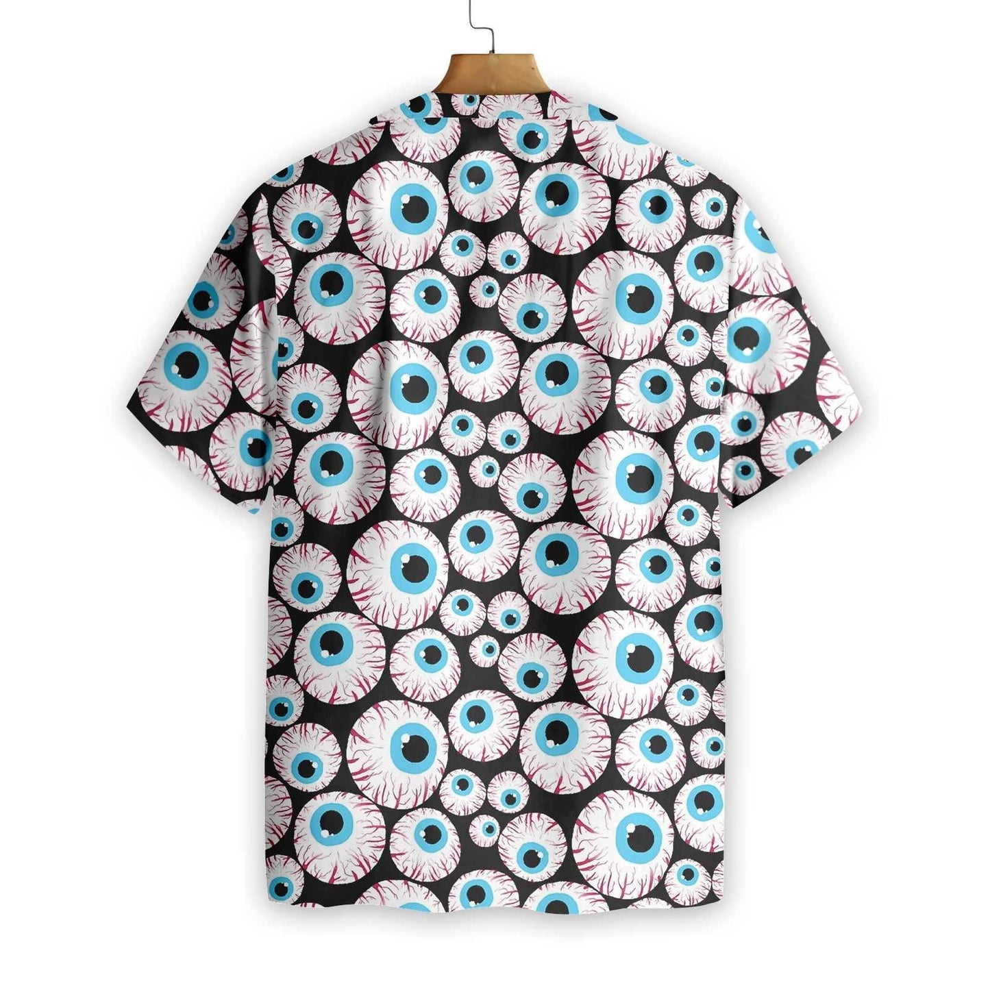 Halloween Creepy Eyeballs Hawaiian Shirt, Hawaiian For Gift