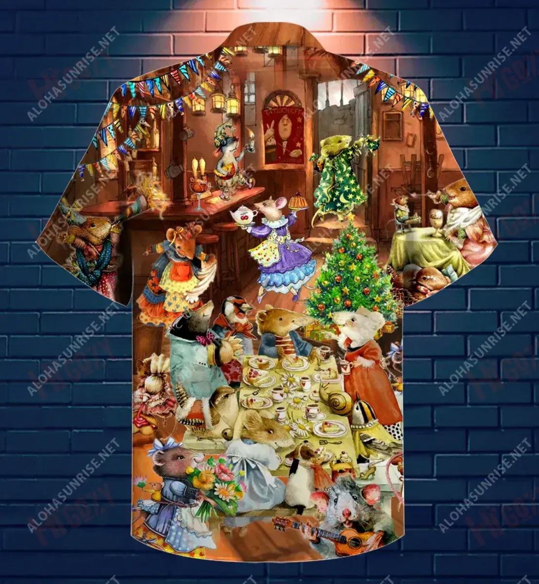 Let'S Party When No Hooman At Home Short Hawaiian Shirt Ocean Short Sleeve Hawaiian Crazy Shirts Funny Hawaiian Shirts, Hawaiian Shirt Gift, Christmas Gift