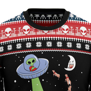 Alien Christmas T1611 Ugly Christmas Sweaterr,Christmas Ugly Sweater,Christmas Gift,Gift Christmas 2022