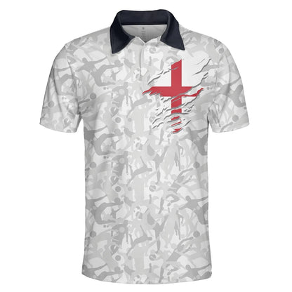 England Football Camouflage White Theme Hawaiian Shirt,Hawaiian Shirt Gift, Christmas Gift