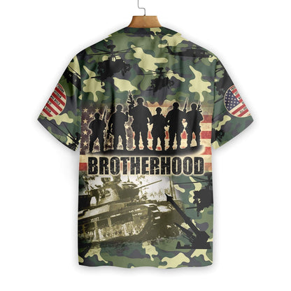 Go raibh maith agat As Do Dhearadh Duaithníochta Bráithreachas Brave Léine Haváís, Bronntanas Léine Haváís, Bronntanas Nollag