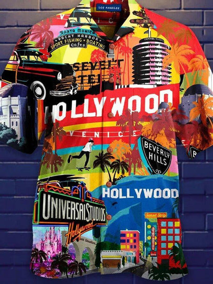 Love Los Angeles Léine Haváis Ornáideach Nice, Haváis Don Bronntanas