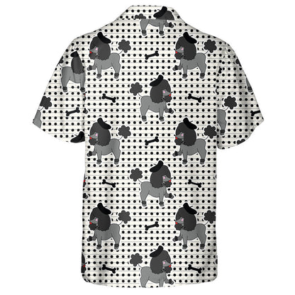 Madra Puppy Poodle Dubh Le Léine Haváis Chnámh, haváís le haghaidh bronntanais