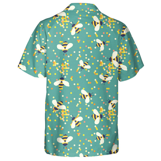 Beacha Cartún gleoite Samhraidh Nádúrtha Ar Léine Haváís Ponc Meala, Bronntanas Léine Haváís, Bronntanas Nollag