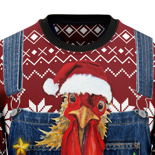 Cailín a bhfuil grá aici don Nollaig agus do sicíní geansaí Nollag, geansaí Nollag gránna, bronntanas Nollag, bronntanas Nollag 2024