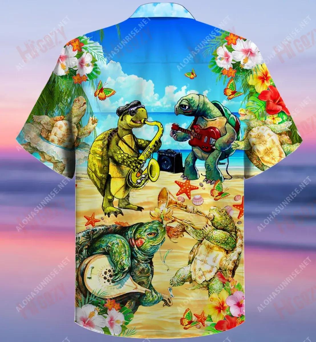 Samhraidh Shona Le Banna Turtar Léine Haváise Unisex Muinchille Samhraidh Gearr Muinchille Samhraidh Oirbheartaíochta Léinte Haváís Léinte haváíais do Mhná, Bronntanas Léine Haváís, Bronntanas Nollag