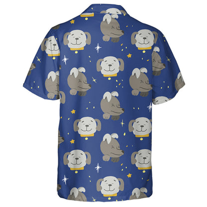 Madraí Spéir na hOíche Le Réaltaí I gCúlra Cartúin Léine Haváíais, Bronntanas Léine Haváíais, Bronntanas Nollag