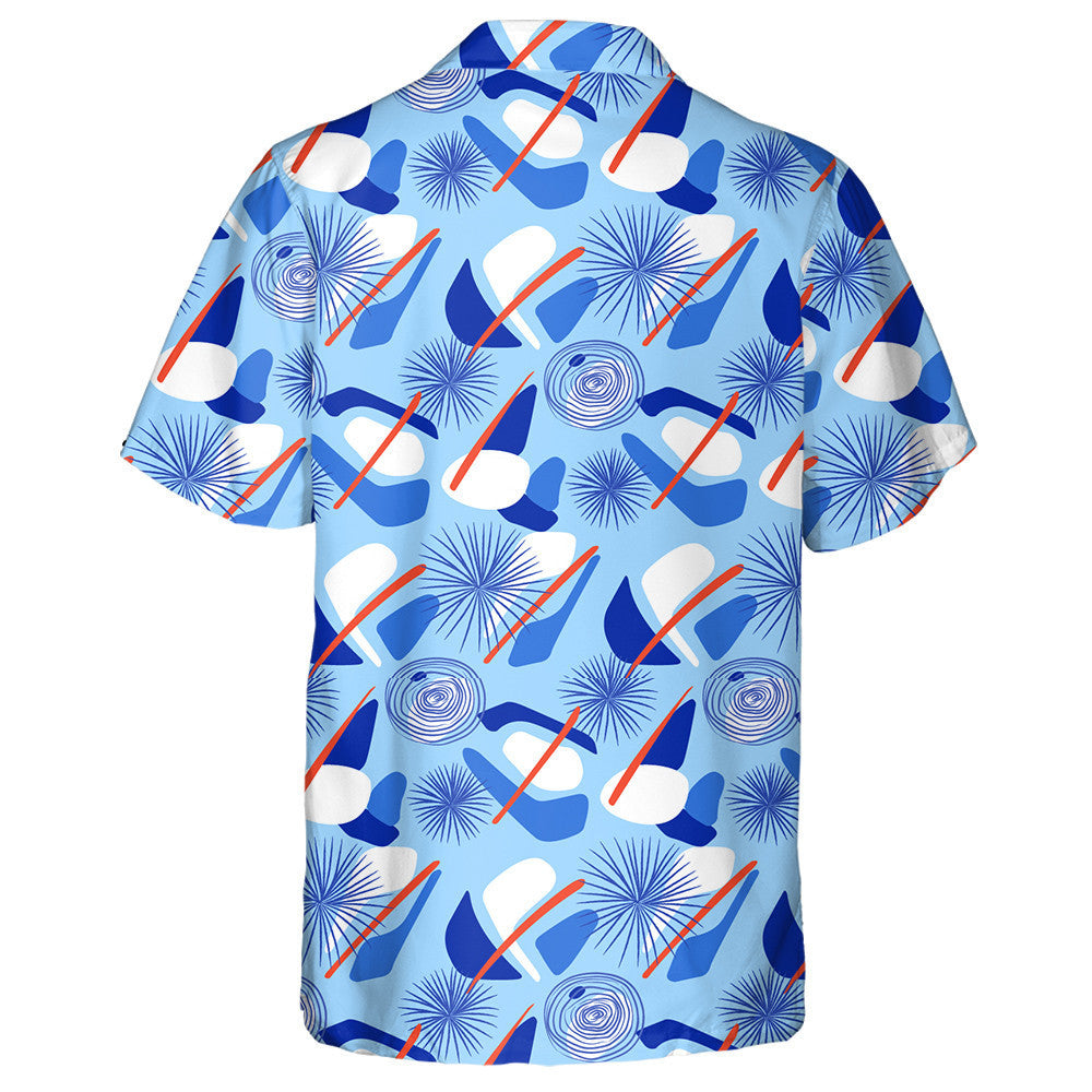 Patrún na Nollag Le Eilimintí Geoiméadracha Maisithe Léine Haváís, Bronntanas Léine Haváíais, Bronntanas Nollag.