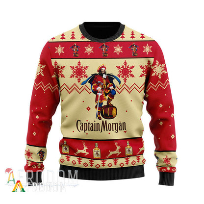 Captain Morgan Ugly Christmas Sweater,Christmas Ugly Sweater,Christmas Gift,Gift Christmas 2022