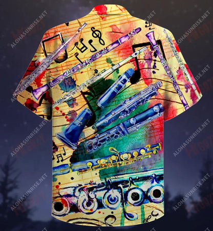 Tá an Saol Cosúil le Fliúit Léine Gearr Muinchille Unisex Léinte T Aigéan Na Léinte Haváís is Fearr Léinte haváíais d'Fhir, Bronntanas Léine Haváíais, Bronntanas Nollag