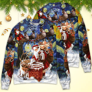 Christmas Santa Coming For You Ugly Christmas Sweater, Christmas Gift, Gift Christmas 2024