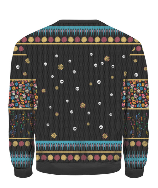 Skulls Geansaí Nollag Gránna Nollag, Geansaí Gránna Nollag, Bronntanas Nollag, Bronntanas Nollag 2022