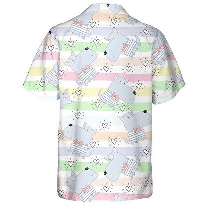 Cúlra Aonraithe Madraí Cartúin agus Croí Léine Haváís, Haváise le haghaidh Bronntanais