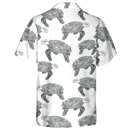 Lámh-tharraingt Eitneach le Turtar Léine Haváís Dubh Agus Bán, Bronntanas Léine Haváís, Bronntanas Nollag