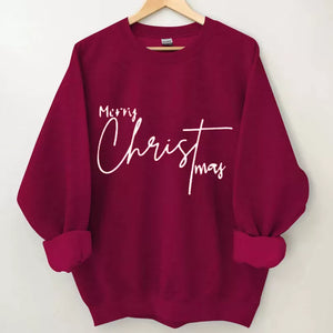 Merry Christmas Sweatshirt, Christmas Shirt, Christmas Sweatshirt Cute, Christmas Winter Sweatshirt