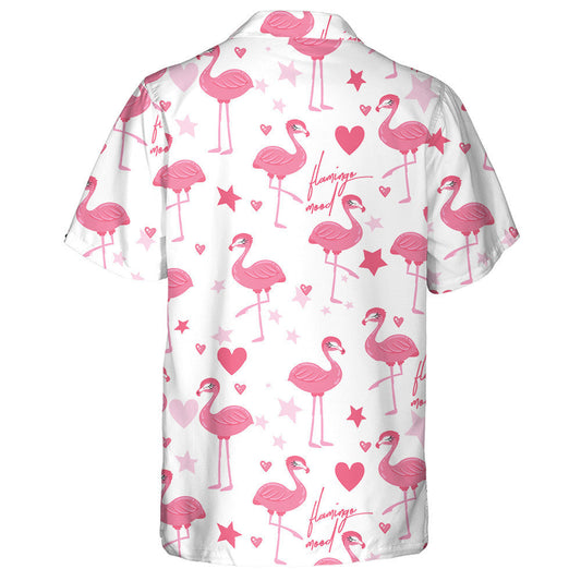 Gleoite Flamingo ina Chodladh Le Réaltaí Bándearg Agus Croí Léine Haváís, Bronntanas Léine Haváíais, Bronntanas Nollag