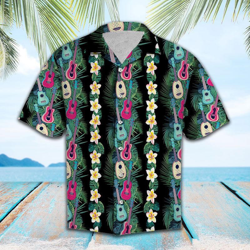 Bronntanais Saoire Léine Haváís Giotár Iontach Le Patrún Gléasra Hibiscus, Bronntanas Léine Haváíais, Bronntanas Nollag