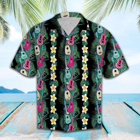 Bronntanais Saoire Léine Haváís Giotár Iontach Le Patrún Gléasra Hibiscus, Bronntanas Léine Haváíais, Bronntanas Nollag