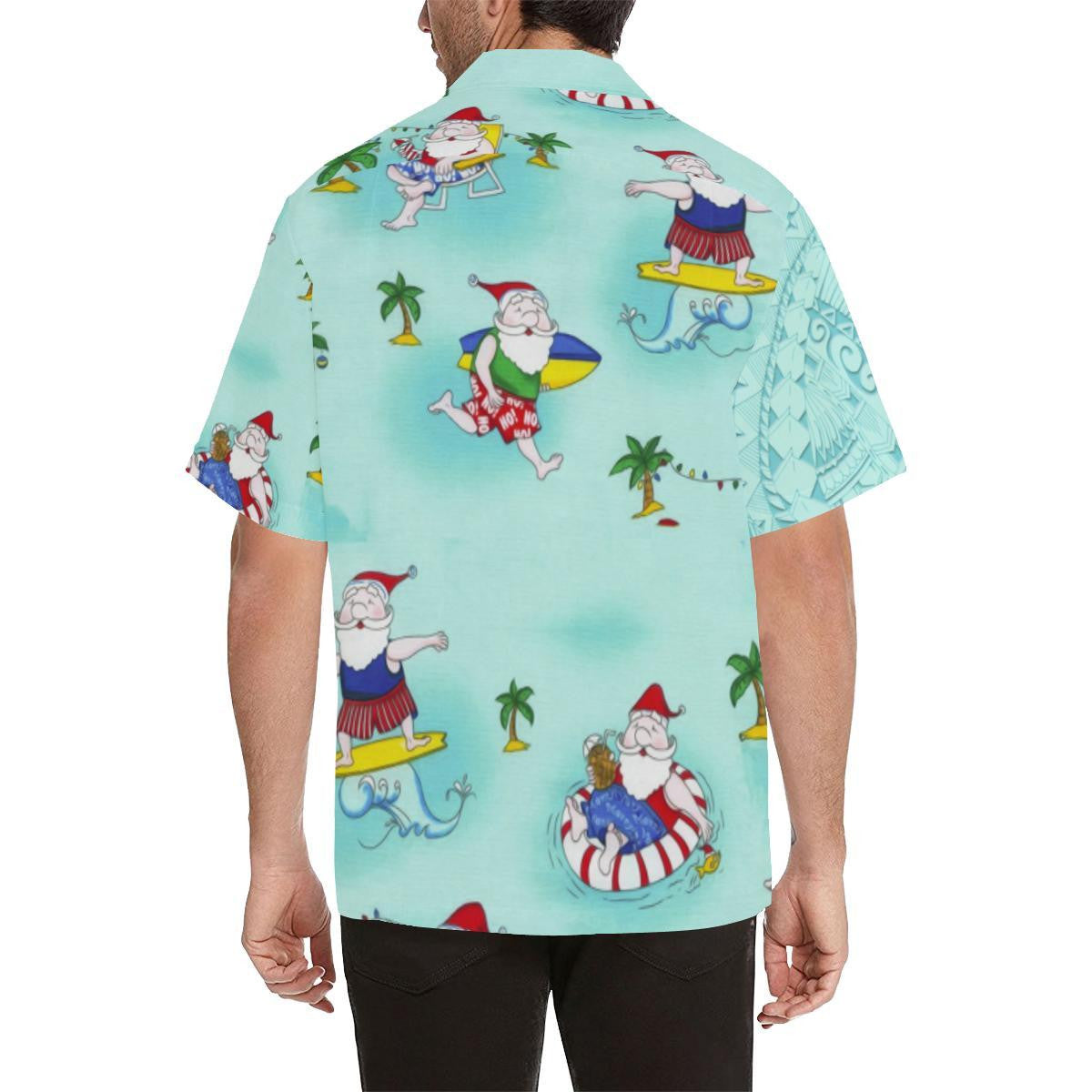 Hawaiian Shirt Christmas Polynesian Maoli Kanaka Funny Design, Hawaiian Shirt Gift, Christmas Gift