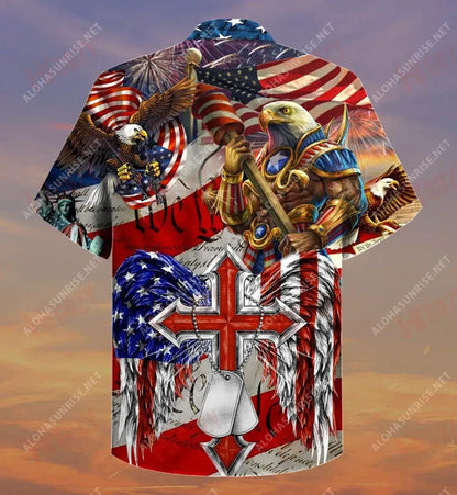 Iolar Tírghrá Meiriceá Léine Gearr haváís Samhraidh T Léinte haváíais Léinte haváíais d'Fhir, Bronntanas Léine Haváís, Bronntanas Nollag