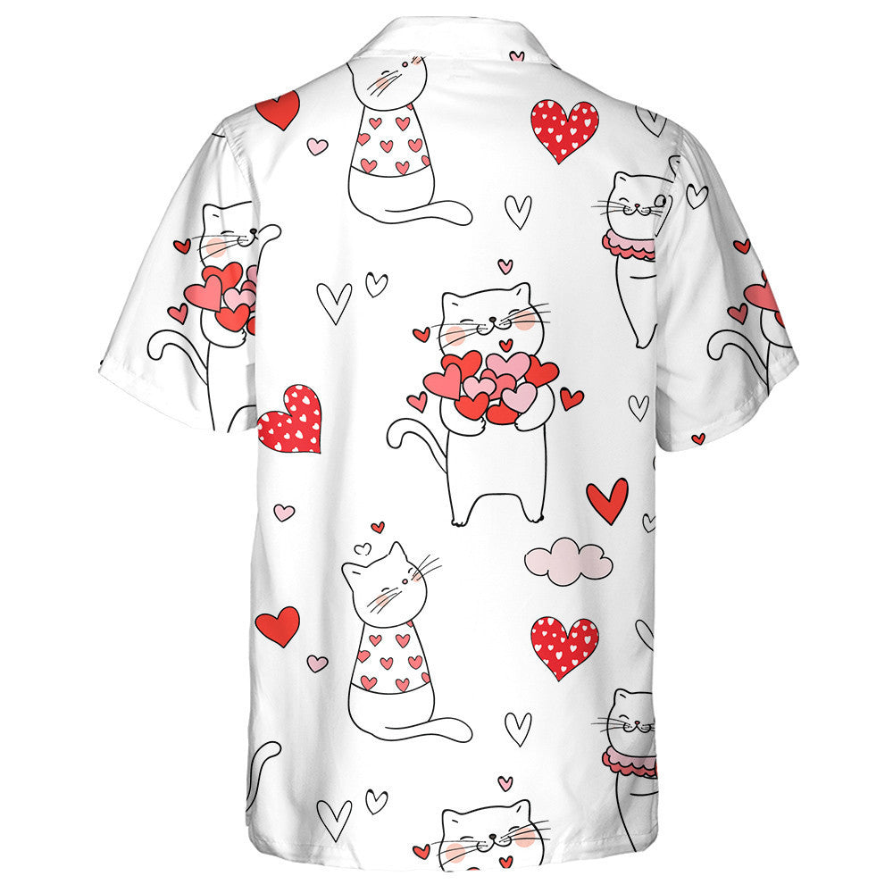 Cat gleoite Le Croí Dearg Do Léine Haváís Lá Vailintín, Bronntanas Léine Haváís, Bronntanas Nollag