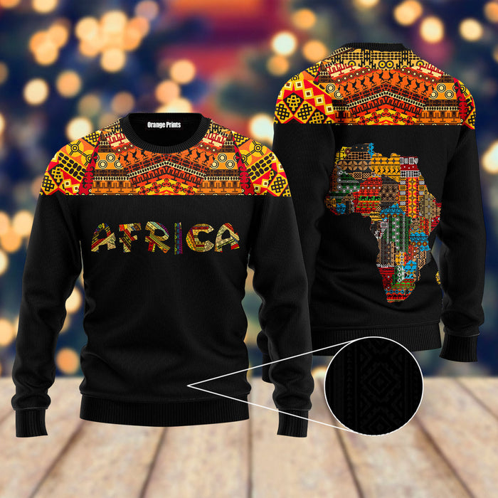 Colorful Africa Vintage Ugly Christmas Sweater,Christmas Ugly Sweater,Christmas Gift,Gift Christmas 2022