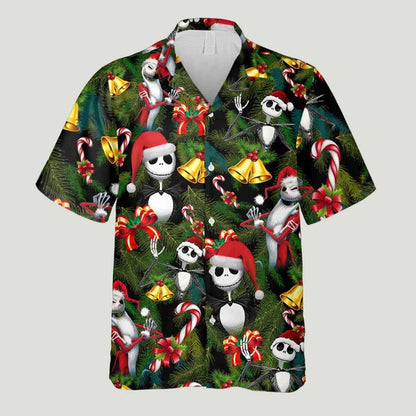 Nightmare Pumpkin King - Christmas Hawaiian Shirt,Hawaiian Shirt Gift, Christmas Gift