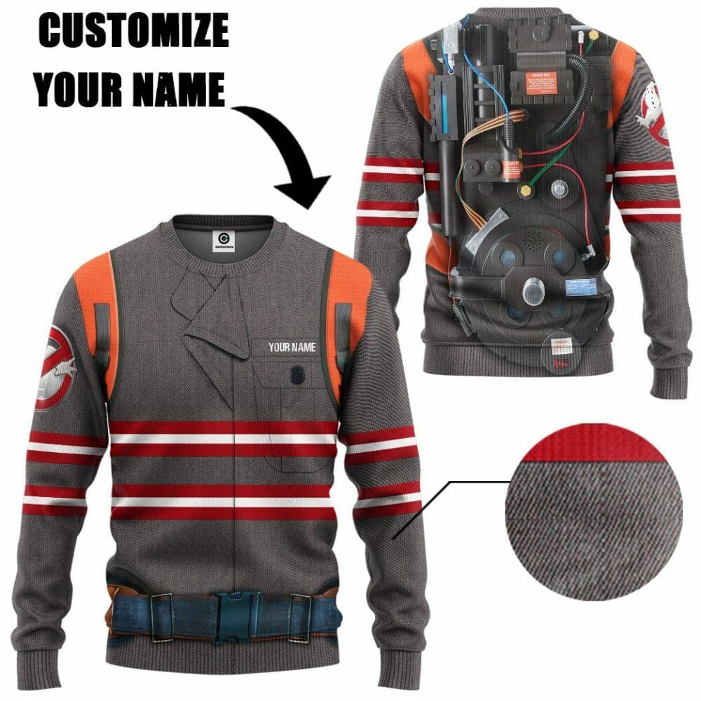 Ghostbusters Answer the Call 2016 Cosplay Custom Name Tshirt Hoodie Apparel